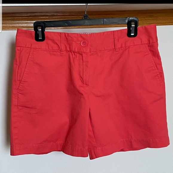 LOFT Riviera Short NWT in coral Sz:0  6"inseam - Picture 2 of 11